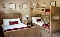 Bedroom for 3 people design