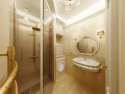 Iki otaqlı mənzildə vanna otağı dizaynı