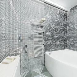Boz mozaikada hamam dizaynı