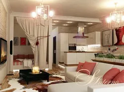 Ас үй дизайны қонақ бөлме жатын бөлме ванна бөлмесі