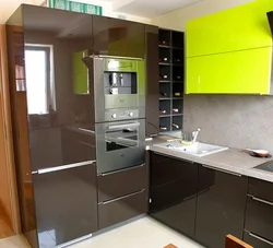 Kitchen design with separate cabinet