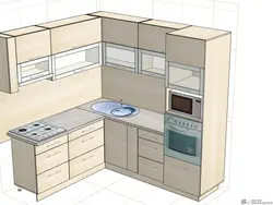 Тік және бұрыштық асүй дизайны