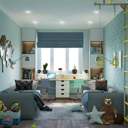 Bedroom design for 2 year old boy