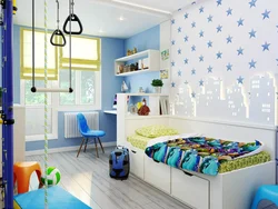 Bedroom design for 2 year old boy