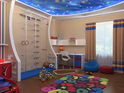 2 yoshli bola uchun yotoqxona dizayni