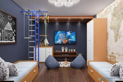 Bedroom design for 2 year old boy