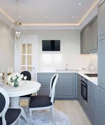 Kitchen design 56 sq m