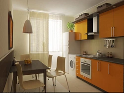 Kitchen design 46 sq m