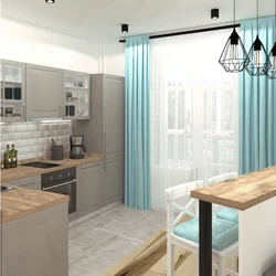 Kitchen Design In Odnushka Peak