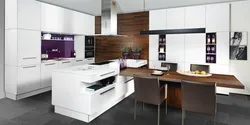 Kitchen design with two pencil cases