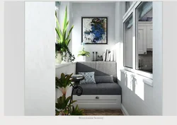 Loggia design gray and white