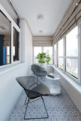 Loggia design gray and white