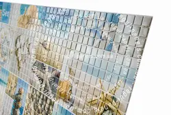 Bathroom panel design pvc mosaic