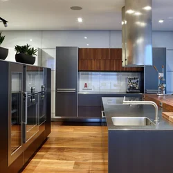 Apartment Design Kitchen In The Center