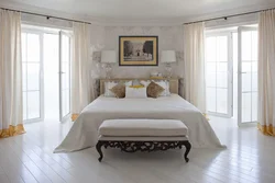 Bedroom designs full wall window