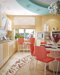 Kitchen Design In A Warm Place