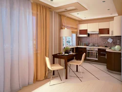 Kitchen Design In A Warm Place