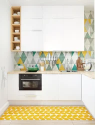 Backsplash Bilan Mazali Oshxona Dizayni