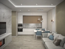 Kitchen design peak 20 sq m