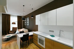 Kitchen design peak 20 sq m