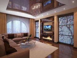 Design and decoration of apartments halls