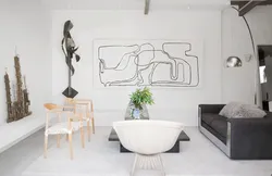 Apartment design full wall drawing