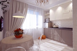Kitchen design photos of two-room apartments