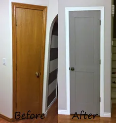 Update the bathroom door photo
