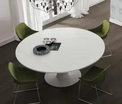 Oshxona fotosurati uchun oshxona dumaloq stollari