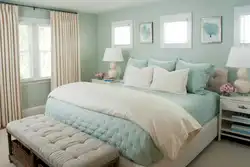 Пастэльныя спальні фота