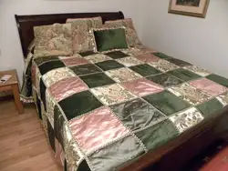 Ас үйге арналған төсек жапқыштарының фотосы