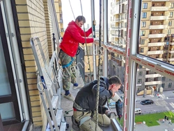 Photo of loggia installation