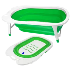 Photo folding bathtub