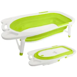 Photo folding bathtub