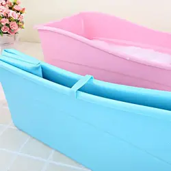 Photo folding bathtub