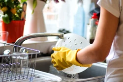 Kitchen cleaning photo