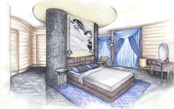 Bedroom sketches photos