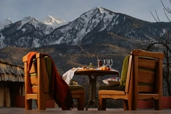 Photo of mountain kitchen