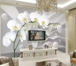 Orchid living room photo