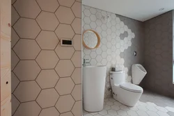 Photo hexagonal bathtub