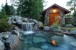 Кухня водопад фото