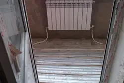 Heating loggia photo