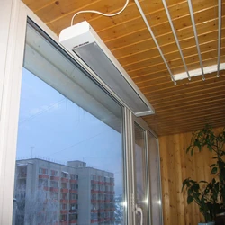 Heating loggia photo