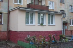 Прыбудова лоджыі фота
