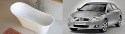 Автокөлік ванна бөлмесінің фотосы
