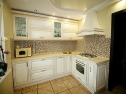 Beige Gold Kitchen Photo