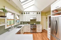 Photo of kitchen design from above