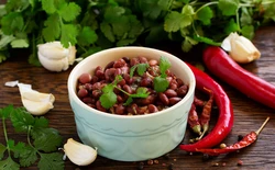 Photo of kitchen with beans