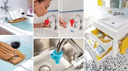 Bathroom life hacks photos