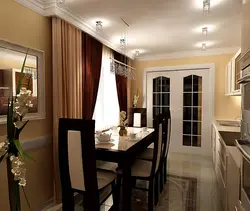 Neoclassical kitchen photo Khrushchev